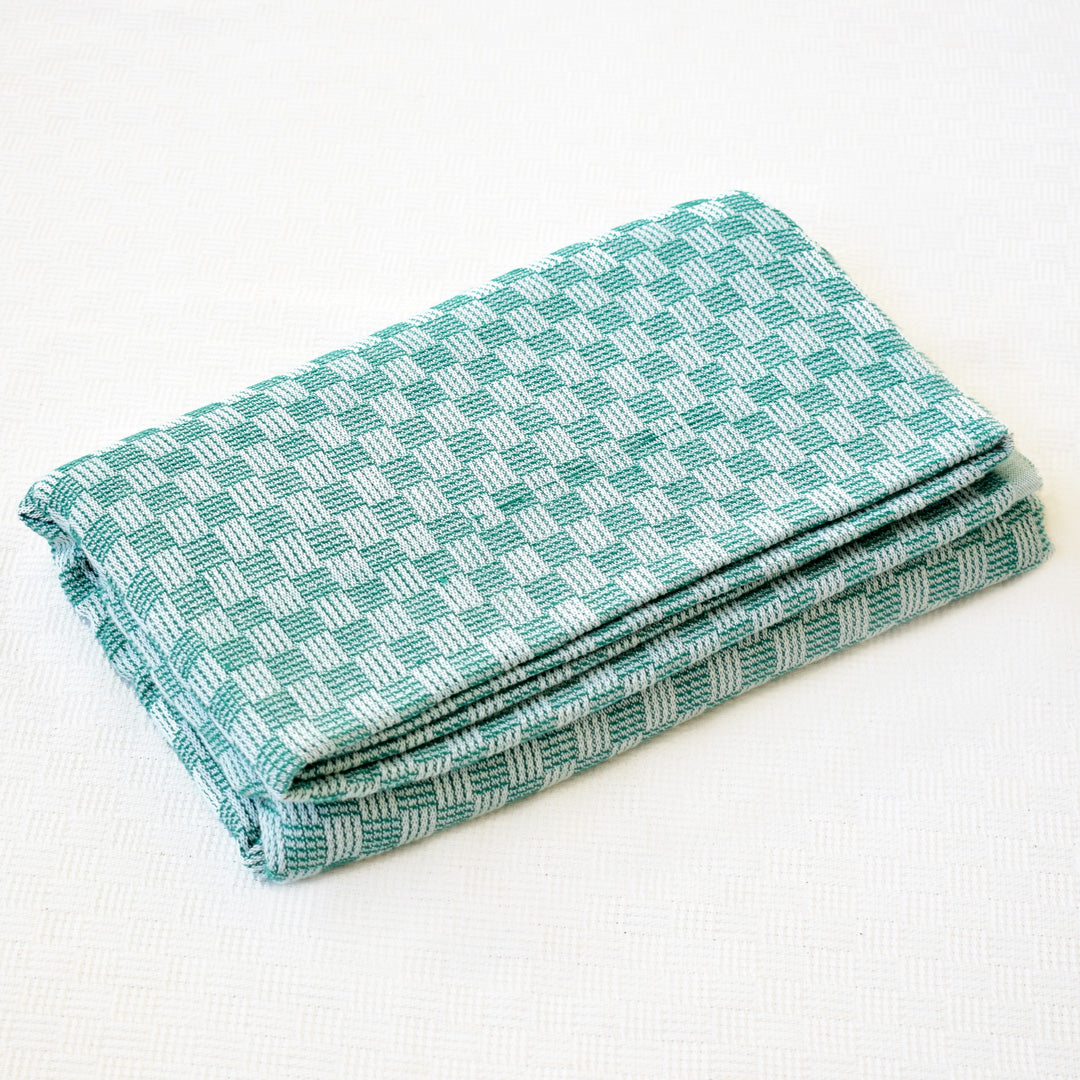 green-traditional-handloom-pure-cotton-bed-cover-in-aura-store-pondicherry