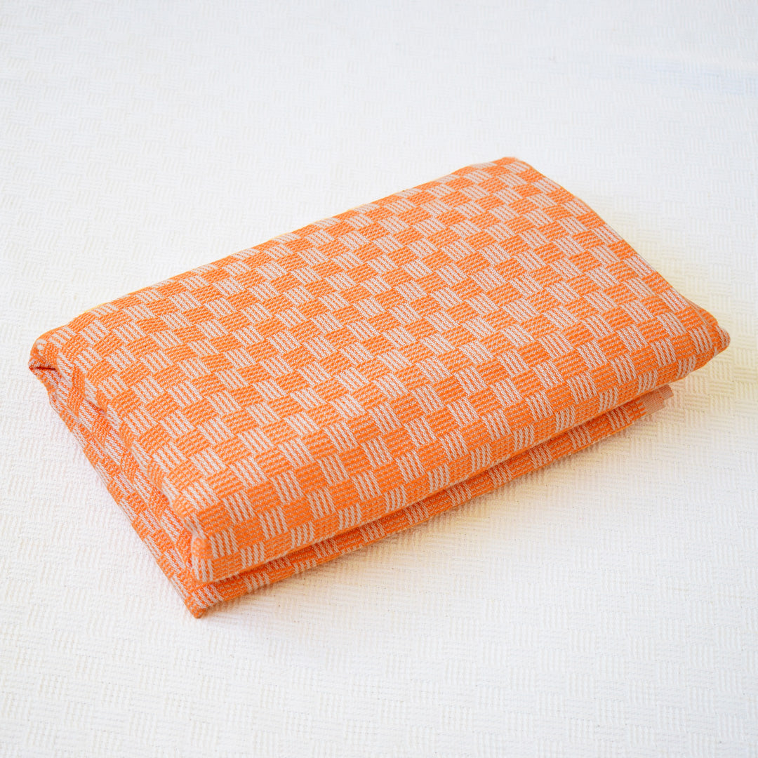 orange-cotton-handloom-bed-cover-in-aura-store-pondicherry