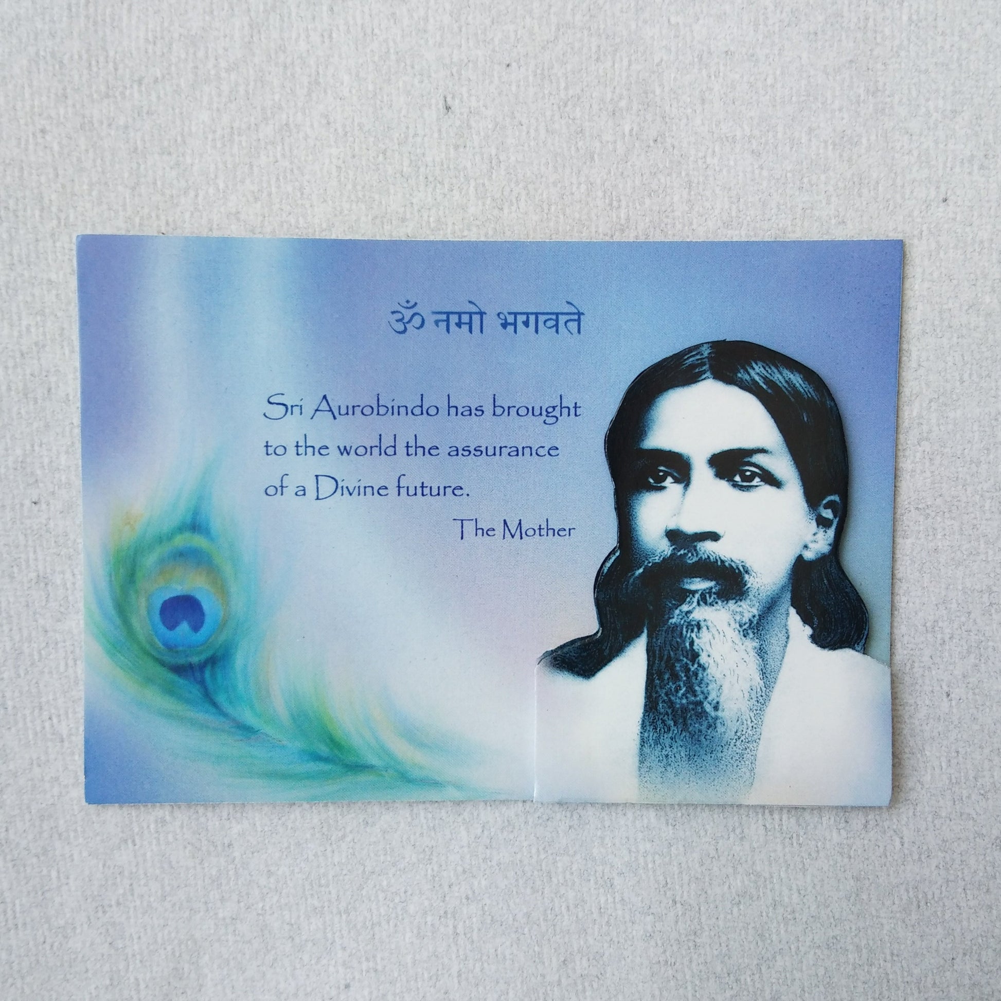 buy handmade rectangular fridge magnet with quotation on sri aurobindo manufactured by navavihan of sri aurobindo ashram pondicherry marketed by aura store