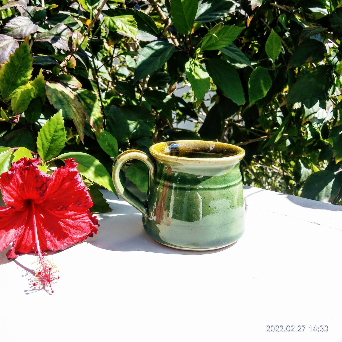 online-shopping-green-eco-friendly-hand-made-tea-cup-in-aura-store-pondicherry