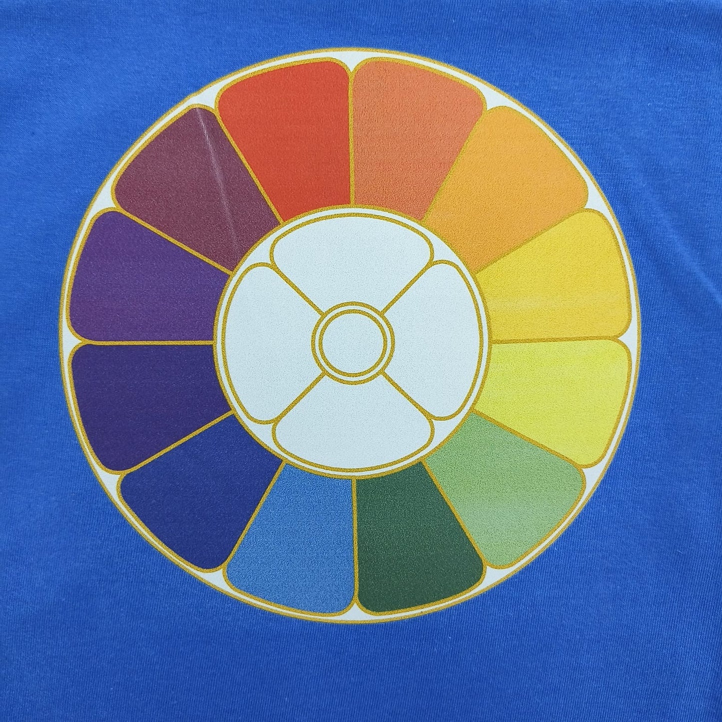 mother-symbol-twelve-petals-beautiful-breathable-cotton-crew-neck-half-sleeve-soft-t-shirt-for-women-in-aura-pondicherry