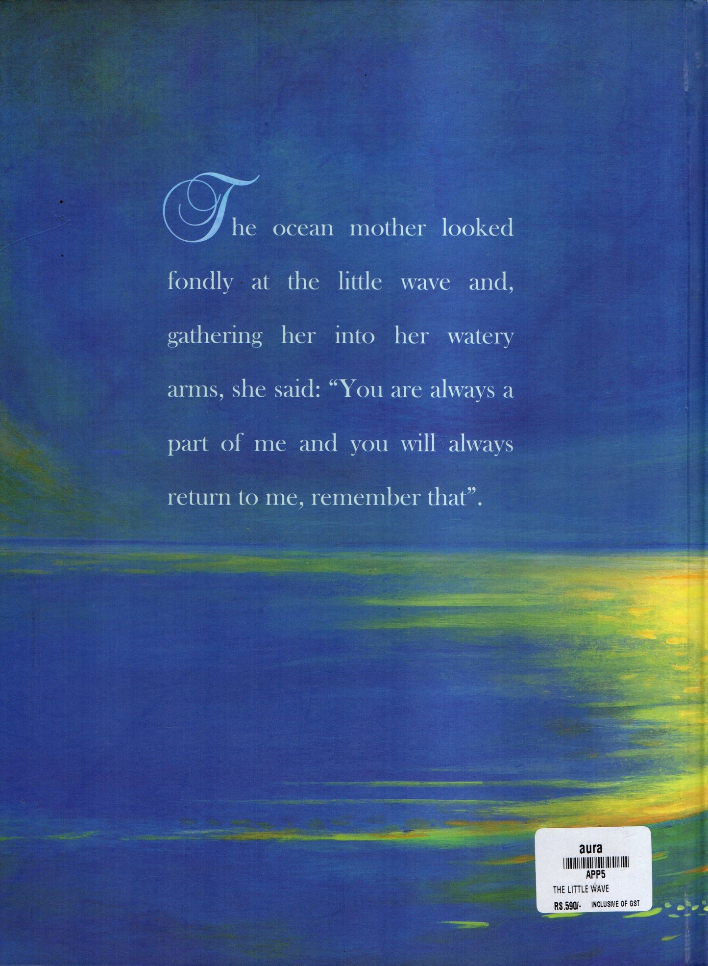 the little wave back cover