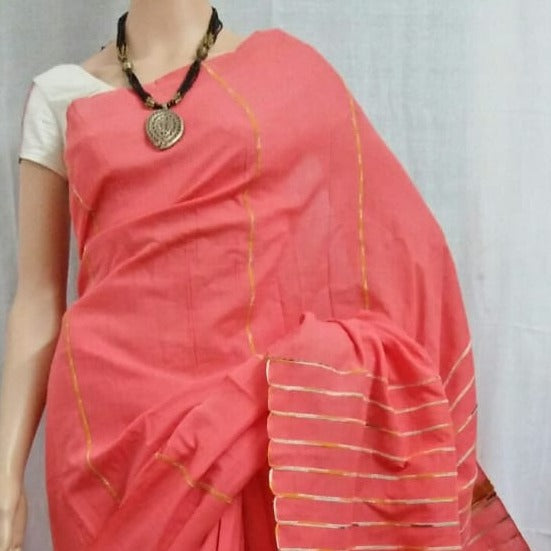 elegant-handloom-cotton-khesh-saree-tomato-red-elegant-for-women-in-aura-store-pondicherry